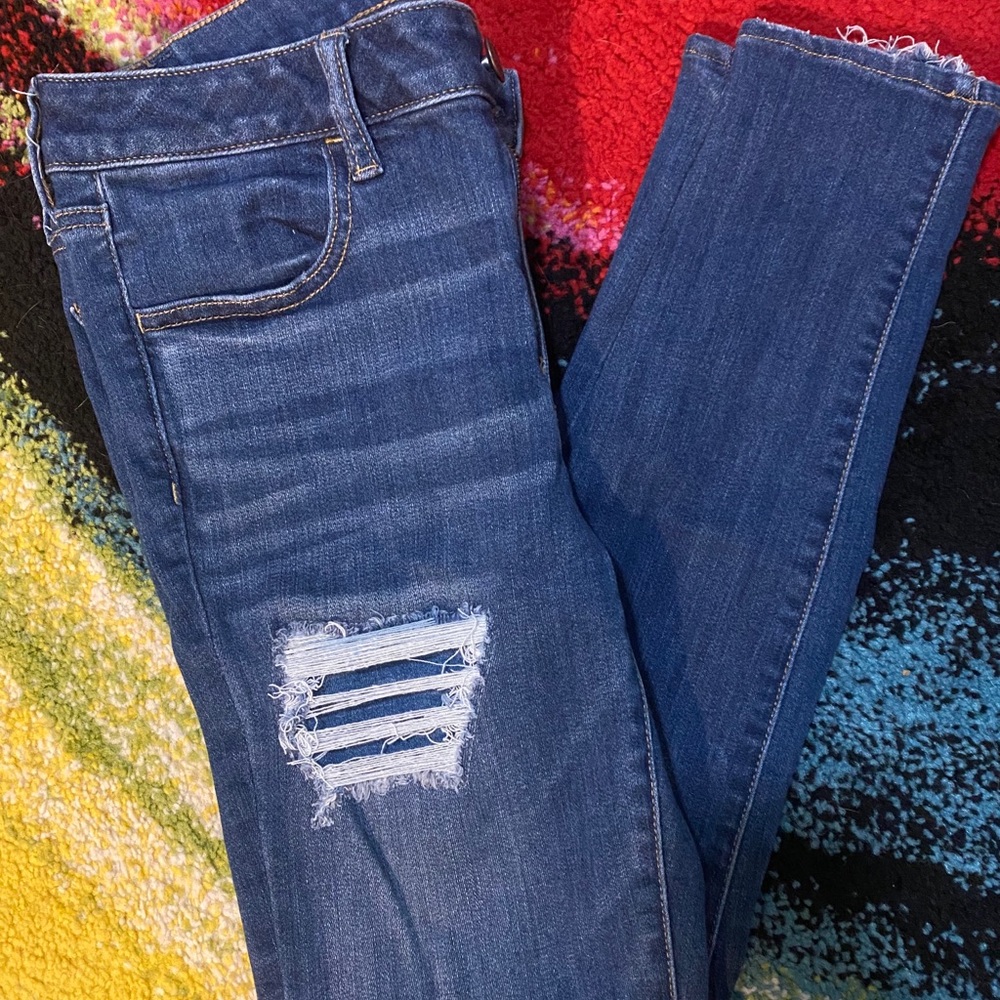 Ripped American Eagle jeans